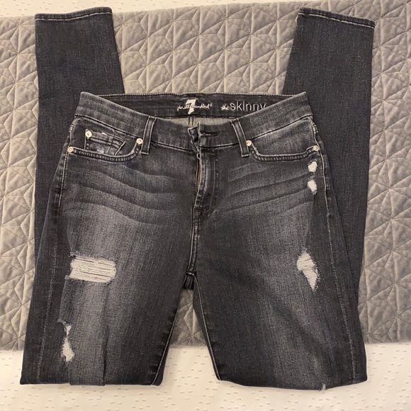 7 for all mankind skinny jeans
